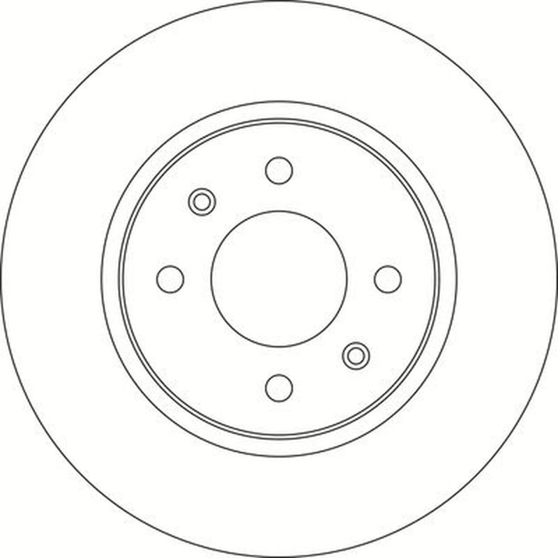 Abtex 2 x Vented Front Brake Discs BD1748V