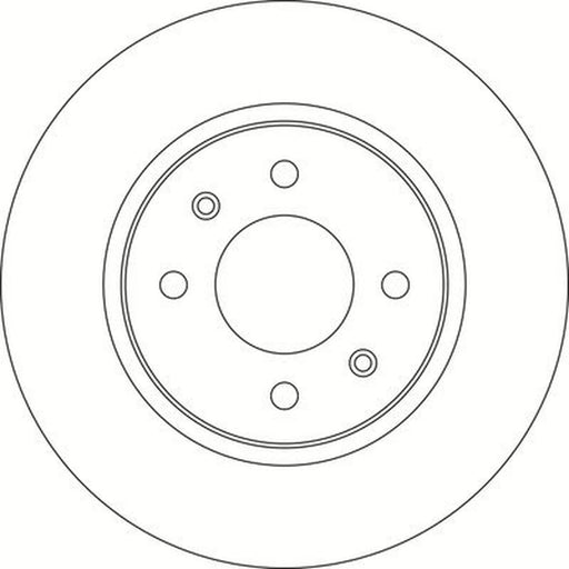 Abtex 2 x Vented Front Brake Discs BD1748V