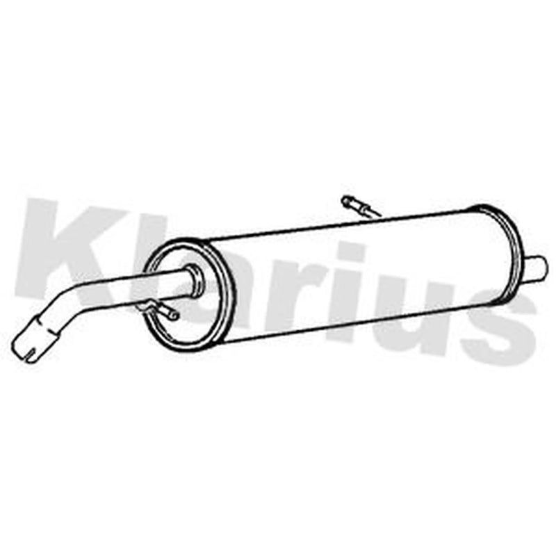 Klarius Box With Tail Pipe Rear CN506X