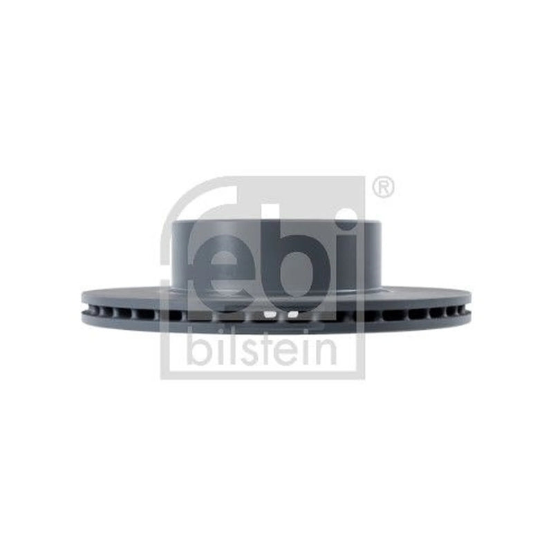 Febi 2 x Internally Vented Front Brake Discs 10753