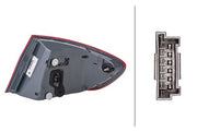 Hella 2SD 011 144-311 Tail Light Assembly