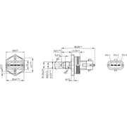Bosch Fuel Rail Pressure Sensor 0 261 545 053