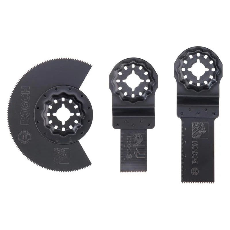 Bosch Powertool Accessories Starlock Starter Set, 3 Piece - 2607017323