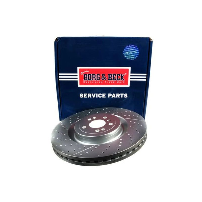 Borg & Beck 2 x / Front Brake Discs BBD6127S