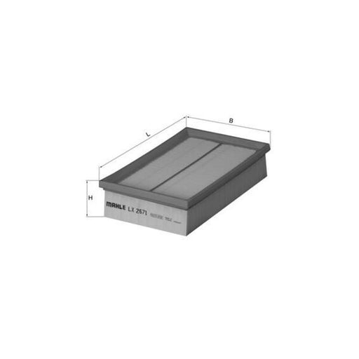 Mahle Engine Air Filter LX 2671