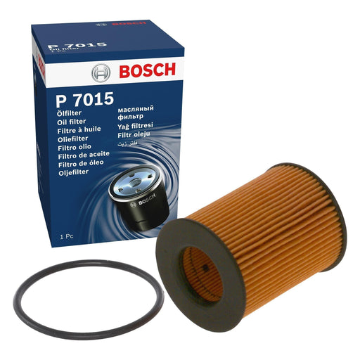 Genuine Bosch Car Oil Filter P7015 Fits Vauxhall Corsa - 1.2 - 06-14 F026407015 Bosch  - Town Parts