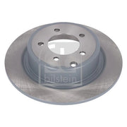 Febi 2 x Solid Rear Brake Discs 108491