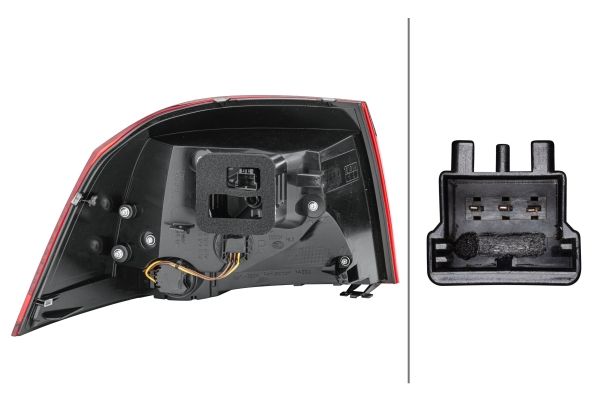 Hella 2SD 010 970-041 Tail Light Assembly