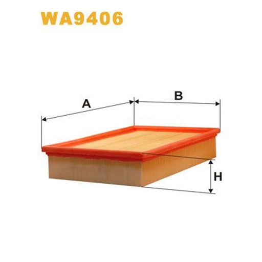 WIX Engine Air Filter WA9406