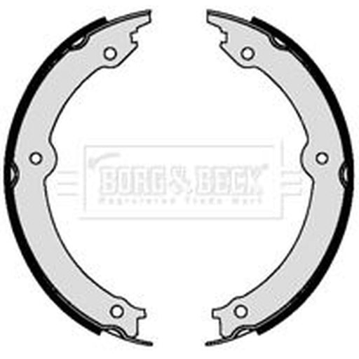 Borg & Beck Parking Brake Shoe Set BBS6426