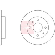 Apec 2 x Solid Rear Brake Discs DSK2302