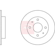 Apec 2 x Solid Rear Brake Discs DSK2302