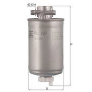 Mahle Fuel Filter Element KL 197