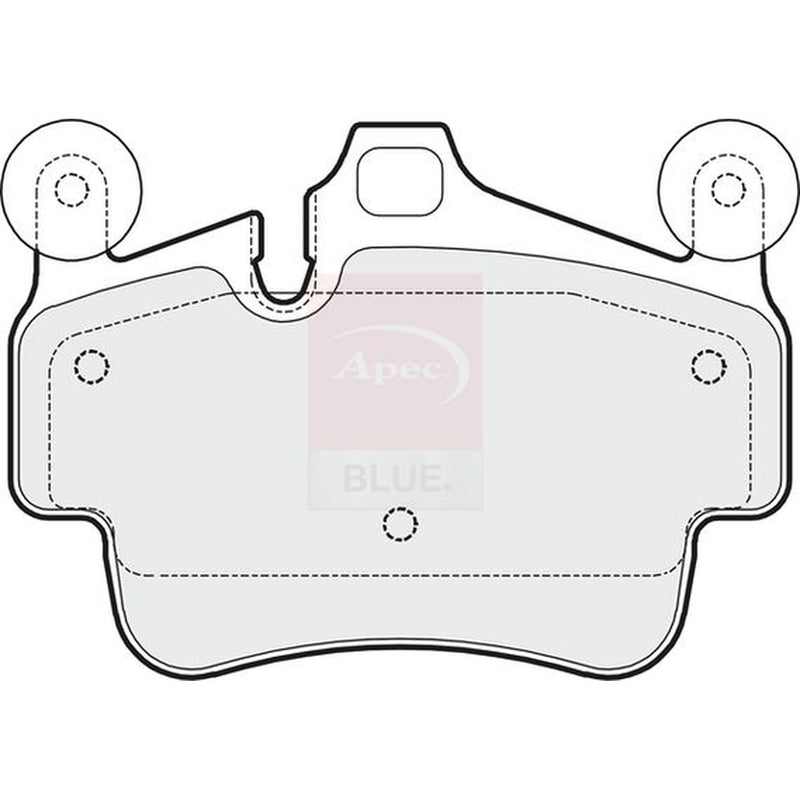 Apec Front Brake Pad Set PD4270