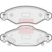 Apec Front Brake Pad Set PAD1315
