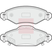 Apec Front Brake Pad Set PAD1315