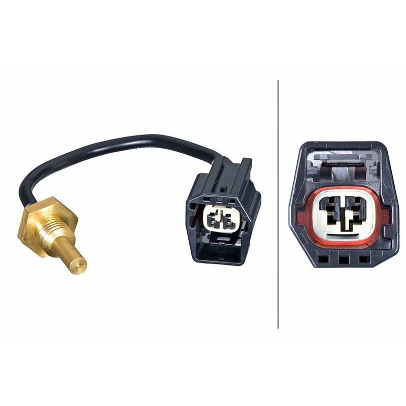 Hella Coolant Temperature Sensor Front 6PT 358 385-421