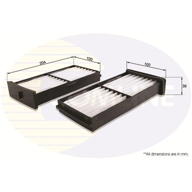 Comline Cabin Air Filter (Pollen Filter) EKF356-2