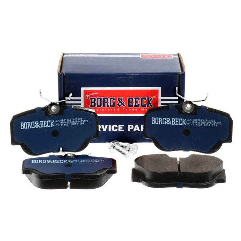 Borg & Beck 4 x Front Brake Pad Set BBP1063