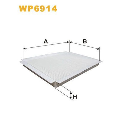 WIX Cabin Air Filter (Pollen Filter) WP6914