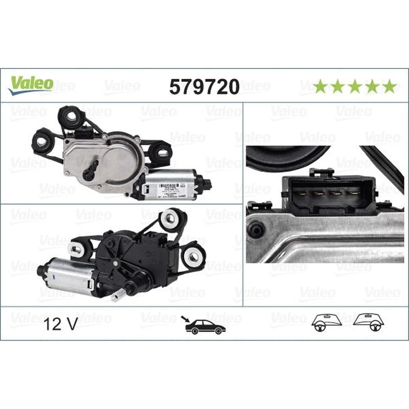 Valeo Front/Rear Wiper Motor Rear 579720