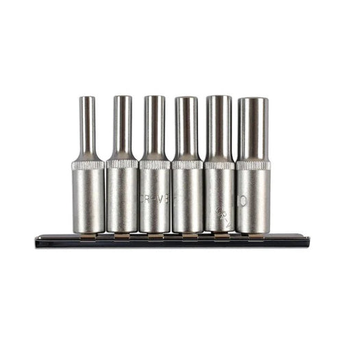 Laser Tools Deep Star Socket Set 1/4"D 6pc - PL
