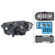 Hella Headlight Headlamp LED Right 1LX 013 074-741