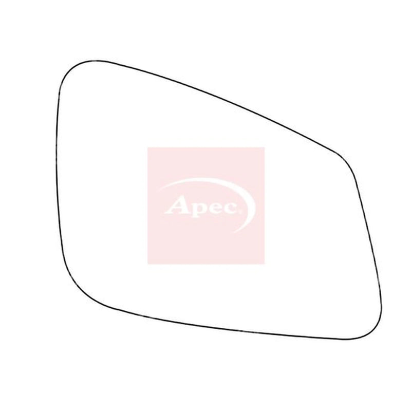 Apec Exterior Wing Mirror Glass Right AMS2010A