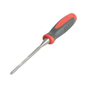 Faithfull Bevel Edge Chisel Red Soft Grip 6mm (1/4in) - FAIWCR6