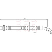 Apec Brake Hydraulic Hose Line Front Left HOS3075