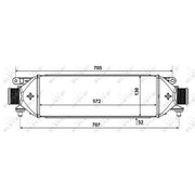 NRF Intercooler (Charge Air Cooler) 30752