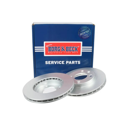 Borg & Beck 2 x Vented Front Brake Discs BBD4168