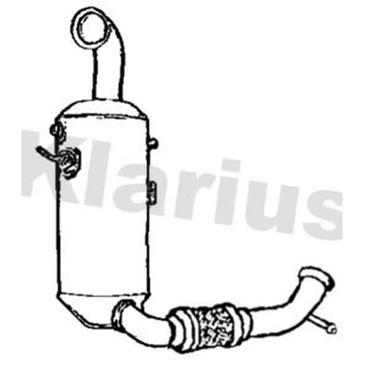 Klarius Diesel Particulate Filter W/Cat T/A 390926