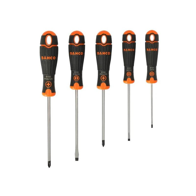 Bahco B219.015 BAHCOFIT Screwdriver Set, 5 Piece - B219.015