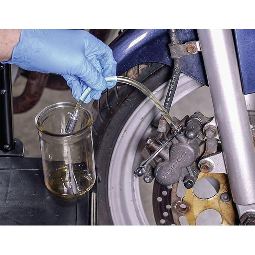 Sealey Motorcycle Brake Bleeder Weighted MS098 Sealey  - Town Parts