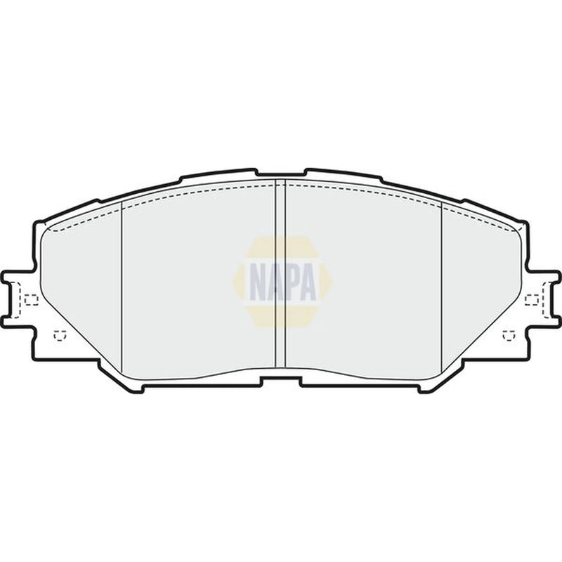 NAPA Front Brake Pad Set NBP1166