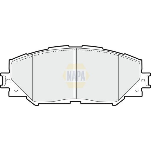 NAPA Front Brake Pad Set NBP1166