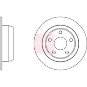 Apec 2 x Solid Rear Brake Discs DSK2180