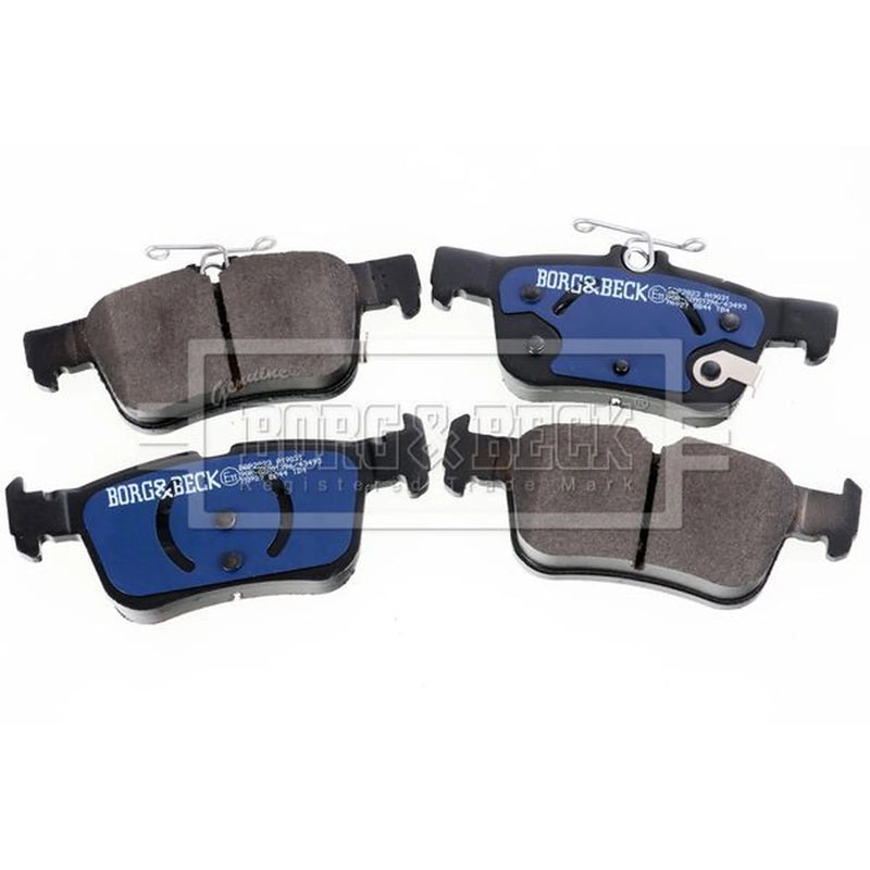 Borg & Beck 4 x Rear Brake Pad Set BBP2823