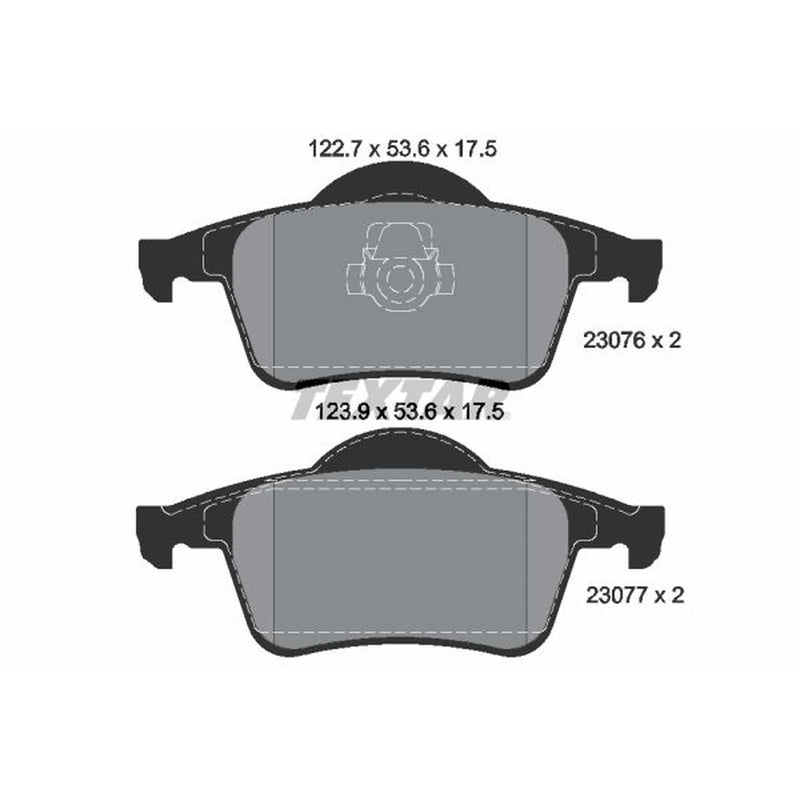Textar Rear Brake Pad Set 2307602