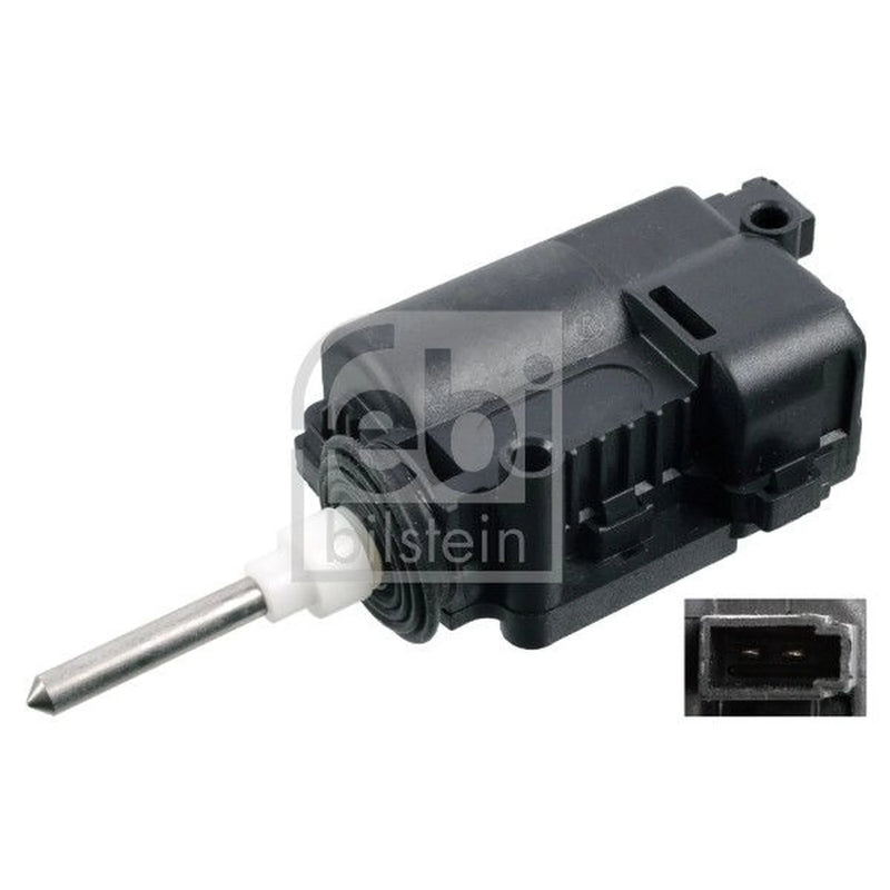 Febi Fuel Filler Flap Actuator 2 Connectors 177118