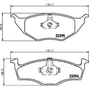 DON Front Brake Pad Set PCP1929
