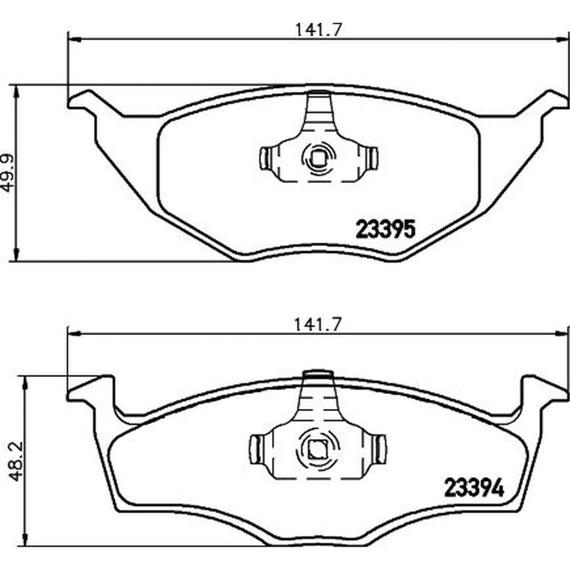 DON Front Brake Pad Set PCP1929