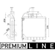 Mahle Engine Radiator CR 2302 000P