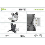 Valeo Front/Rear Wiper Motor Rear 579767