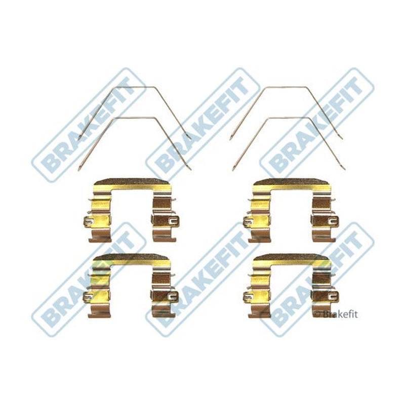 Apec Brake Pad Accessory Fitting Kit Front BKT1373