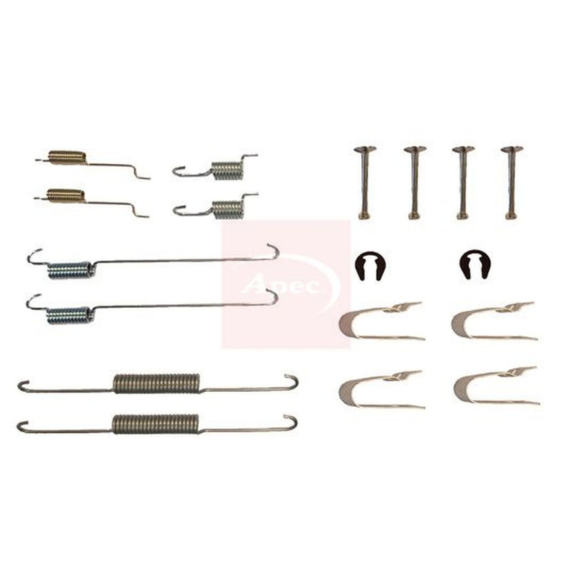 Apec Brake Shoe Accessory Kit Rear KIT984