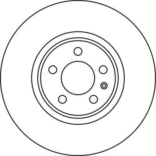 Abtex 2 x Vented Front Brake Discs BD1448V