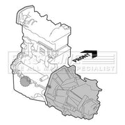 First Line Engine Mount Mounting FEM3594