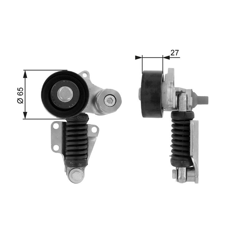 Gates Auxiliary Belt Tensioner T38399